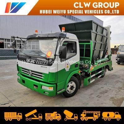 8 Cubic Garbage Bin Skip Loader Garbage Truck Swing Arm with Steel Chain Waste Bin /Trash Can