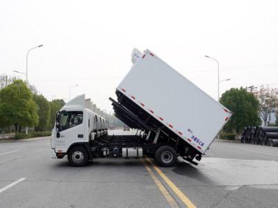 JAC 4t 5t Lifting Small Biomedical Waste Tipper Refrigerator Freezer Van Truck