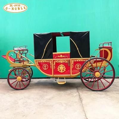 Alibaba Hot Sale Electric Royal Horse Drawn Carriage for Sale