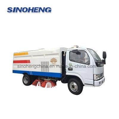 Dongfeng Capacity 4 Cbm Vacuum Road Cleaning Sweeper Truck of Good Price