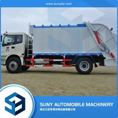 Foton&#160; 4X2 14000L - 16000L &#160; Compressed Garbage Truck