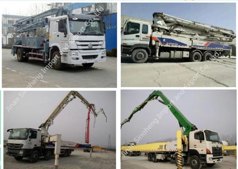 52m Sinotruk HOWO 8X4 371HP Concrete Pump Truck