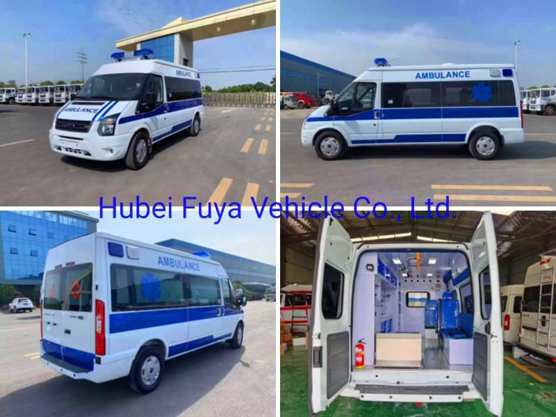 Ford Hospital Bus Patient Delivery Negative Pressure Ambulance for Transit Patient