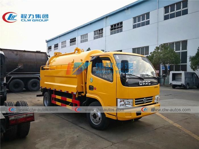 7cbm 8cbm Sewer Vacuum Truck 8t China Dongfeng High Pressure Jetting Truck
