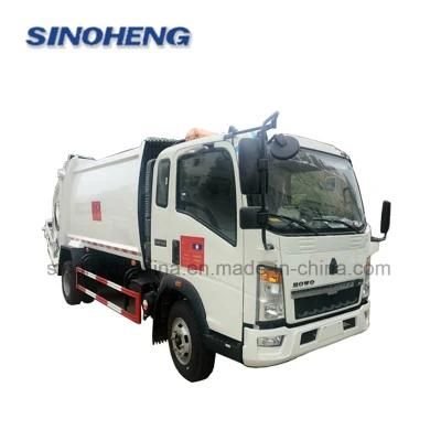 Sinotruk HOWO 16 Cubic Meter Refuse Waste Container Hook Lift Garbage Truck for Sale