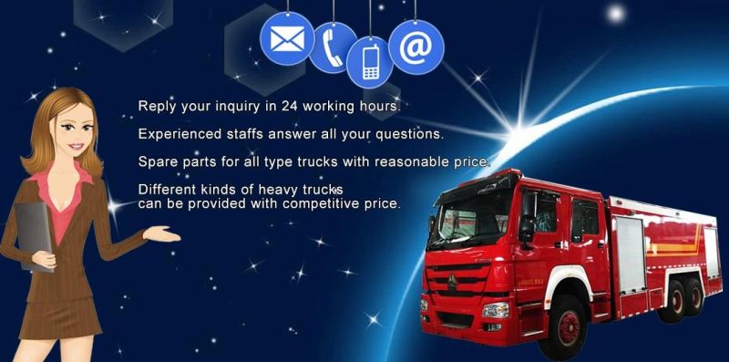China Supplier HOWO 4X2 Fire Truck in Hot Sale
