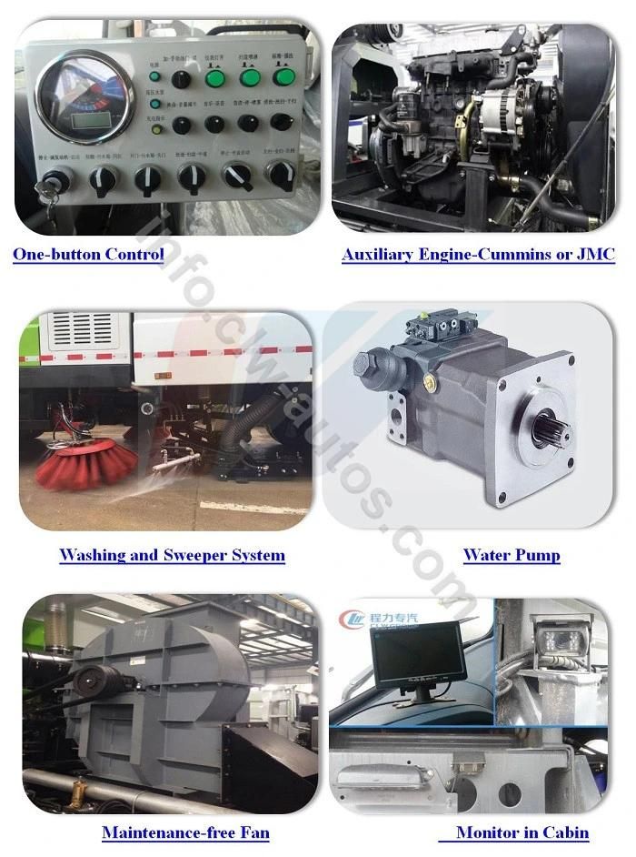 Airport Runway Sweeper Vacuum Road Sweeper Truck Street Cleaner Sweeper Truck