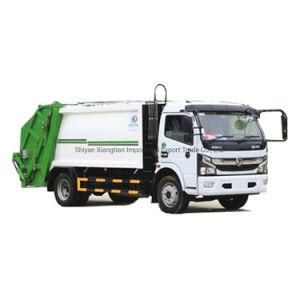 Dongfeng 6cbm 4X2 3308mm Wheelbase Small Garbage Compactor Truck