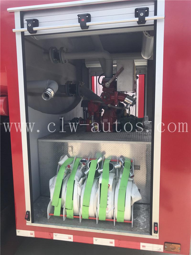 Sinotruk HOWO 4X2 Light Truck 4cbm 4000liters Water Tank Fire Fighting Truck