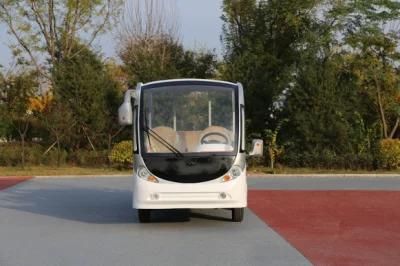 New Design 14 Seat Electric Sightseeing Shuttle Bus for Amusement Train Best Price