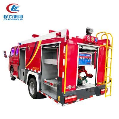 I Suzu 4X2 Rescue Truck 6000L Water and Foam Fire Fighting Truck