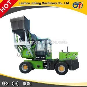 Combined Wheel Loader Concrete Transit Self Loading Concrete Mixer Truck in One