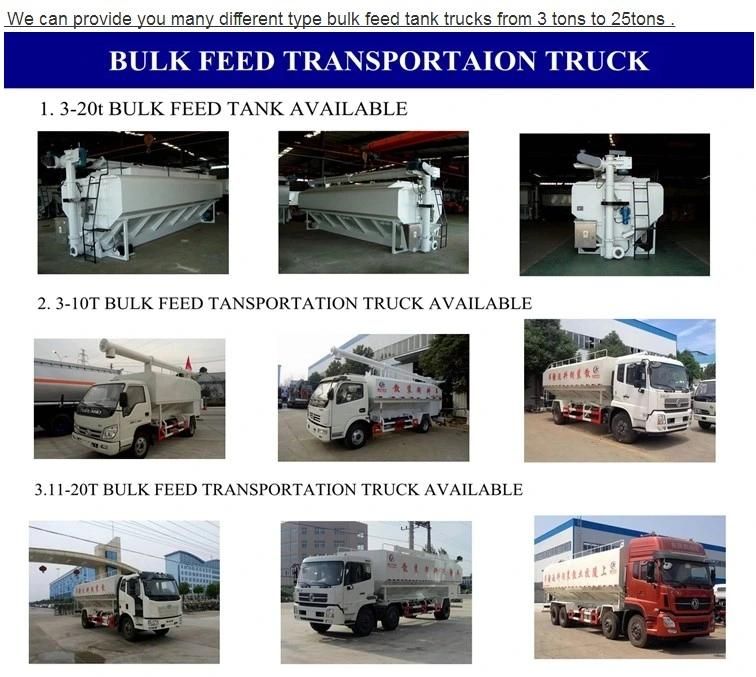 Dongfeng Bulk Feed Delivery Truck Bulk Feed Truck