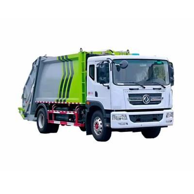 Dongfeng 8-10cbm LNG Power Garbage Truck Compactor
