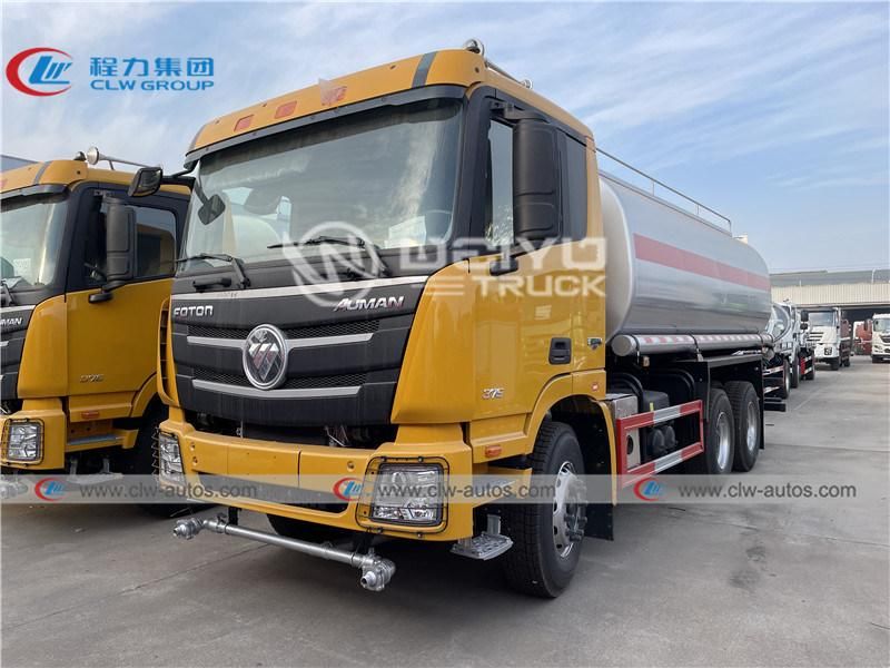 Foton Auman 6X4 Type 20000liters 20cbm 20tons Water Sprinkler Truck Water Spraying Truck with High Pressure Water Cannon