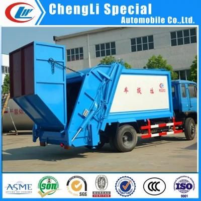 Dongfeng 5ton Rear Loader Garbage Compactor Truck