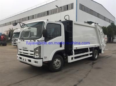 High Quality Japanese Isuz 8cbm 8m3 Compressor Garbage Vehicle