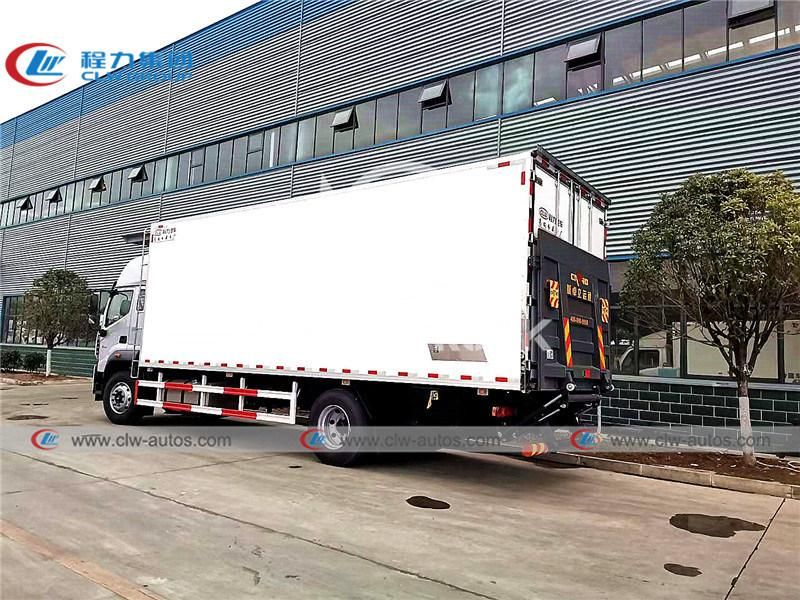 Foton Auhawk 10tons Frozen Food Fresh Meat Vegetables Refrigerated Truck 4X2 Refrigerator Van Box Truck