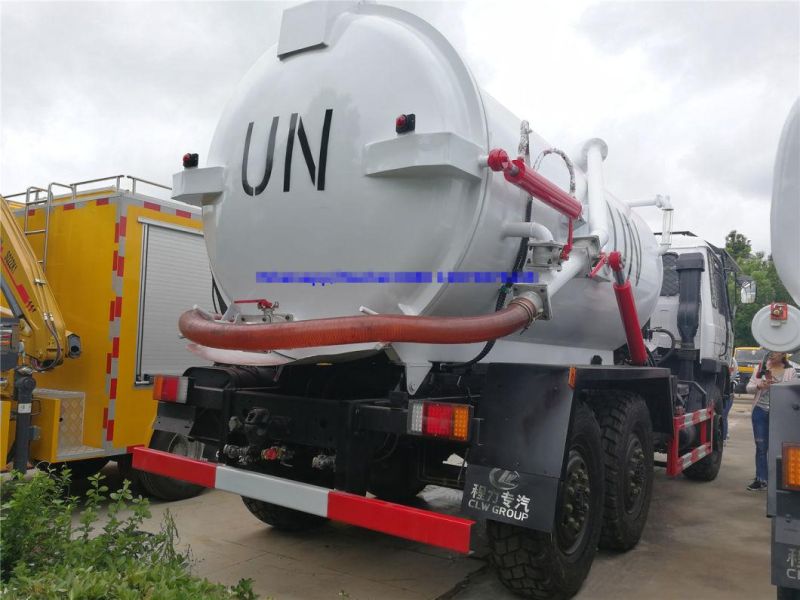 Dongfeng Military 6X6 Sewage Suction Truck for Sale