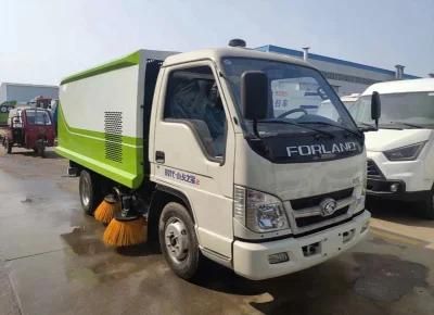 Mini Truck Mounted Vacuum Road Sweeper Machine Forland Sweeping Truck