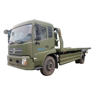 Dongfeng Flat Bed 8tons 10tons Tow Wrecker Truck for Sale