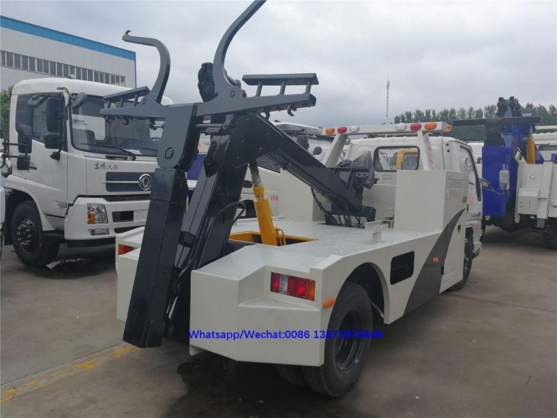 China Brand Jmc 4X2 Mini Road 3tons 4mt Wrecker Truck