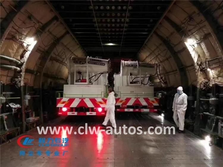 China 30/50/60/80/100 Meters Pesticide Sprinkler Hcio/Javelle Water/Disinfectant Sprayer Truck