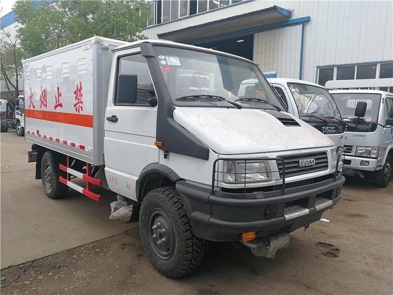 1tons 2tons Dangerous Good Transport and Explosion-Proof Equipment Delivery Cargo Van Truck