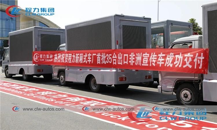Foton Aumark P4/P5/P6 Mobile Digital LED Screen Billboard Truck for Outdoor Advertising Display