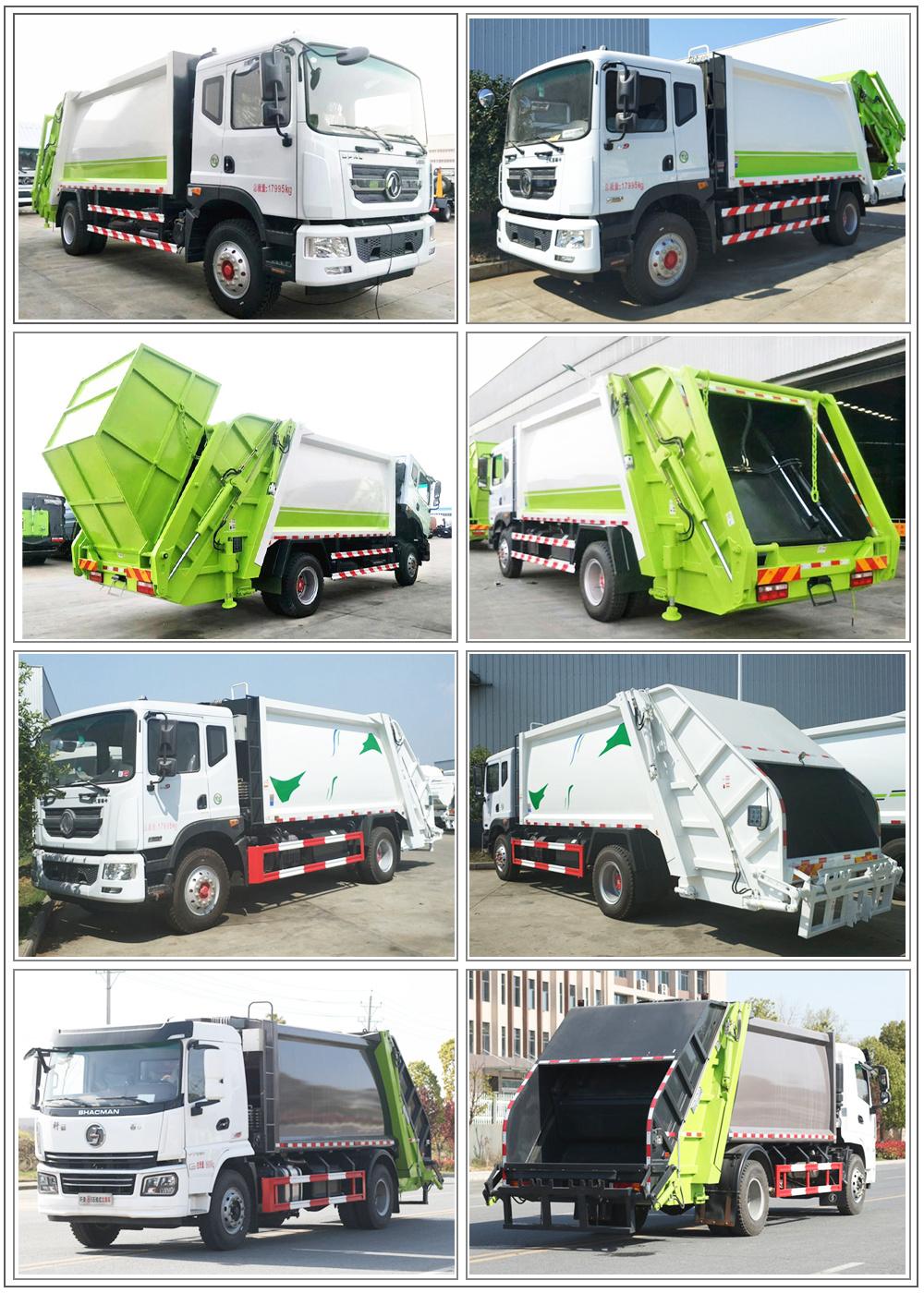 12cbm Waste Treatment Refuse Compactor/Compression Garbage Disposal Collection Dump Truck