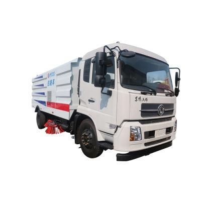 Dongfeng Tianjin 8m3 10m3 City Runway Vacuum Road Sweeper Truck Price