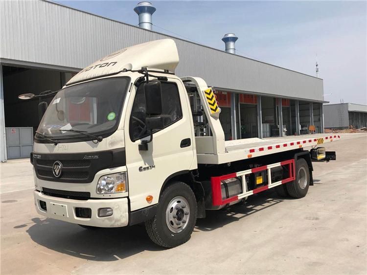 Best Price Hot Sale New 140HP Foton 5tons -8tons Road Wrecker Truck