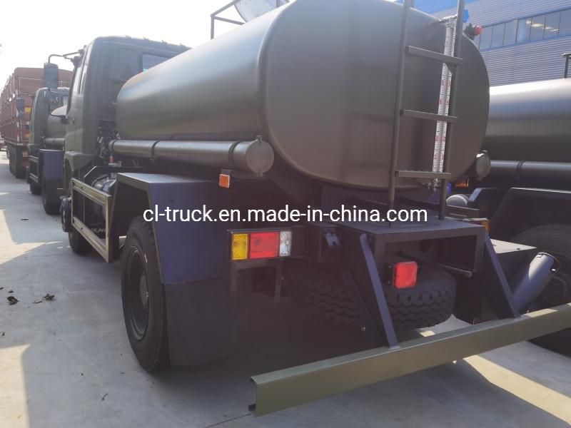 Foton Forland 4X4 Full Drive Yuchai Engine Water Tank Truck 5000liters 6000liters