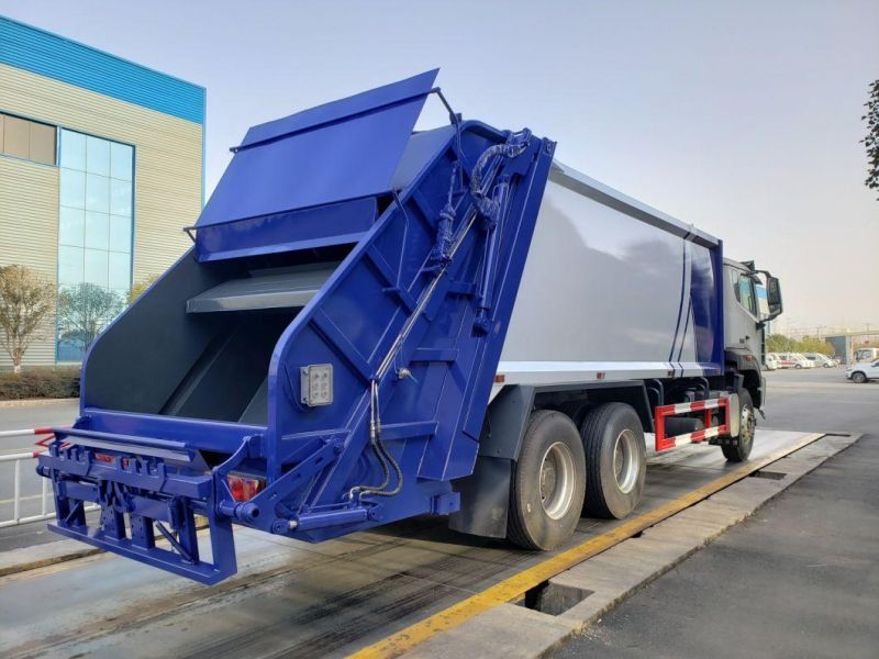 HOWO 6X4 Compressed Garbage Truck 20 Cbm 24 Cbm