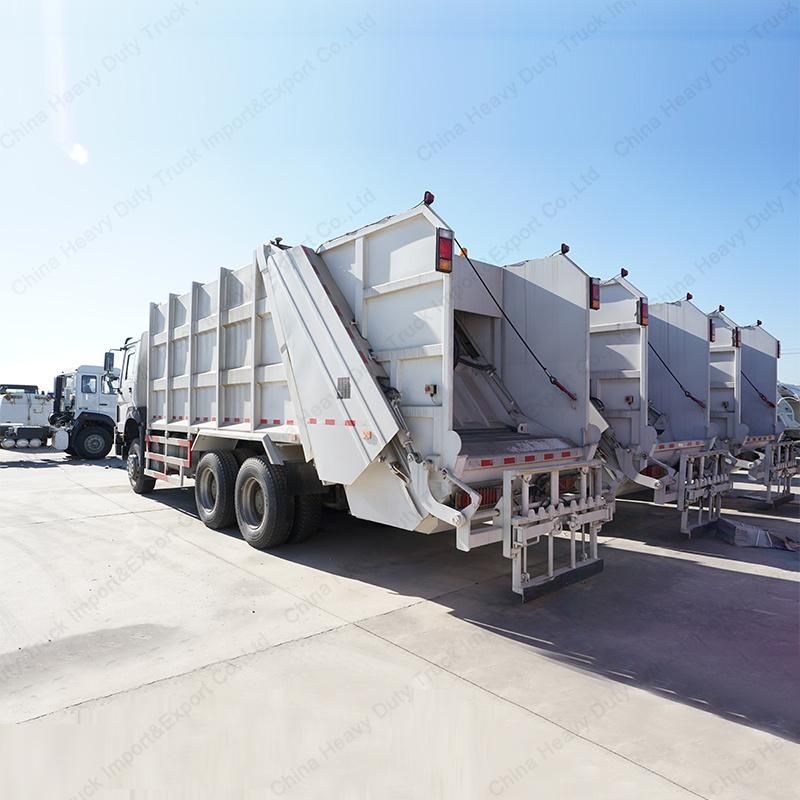 HOWO 6X4 Gargage Trucks Rubbish Garbage Compressor Trucks