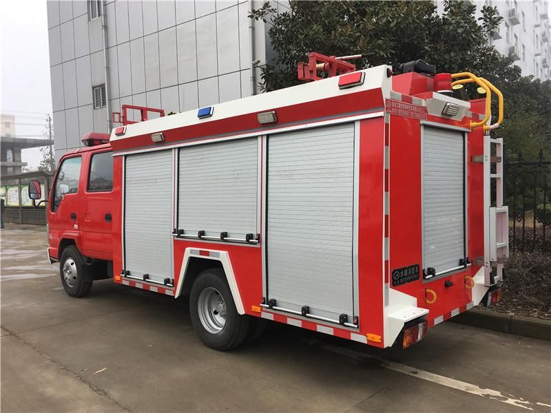I-Suzu High Quality 5 Cubic Water Tank Fire Pump Truck
