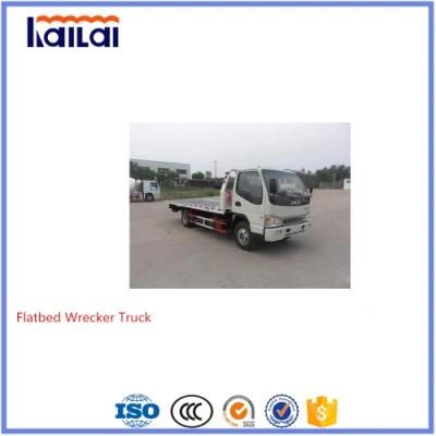 4X2 Flatbed Wrecker Truck Road Rescue Truck for Sale 2021