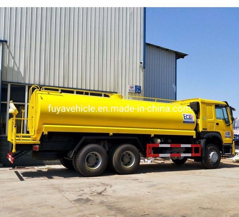 20ton Water Sprinkler 6*4 20000 Liters Sinotruk HOWO Water Tank Truck for Sale