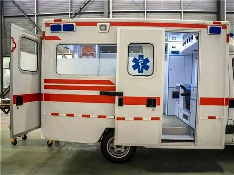 Salon Ambulance Factory Price Transit Emergency Medical Ambulance Mobile Hospital Medical Equipment Diesel LHD