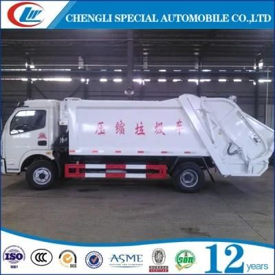 Small Good Use 5000L Compactor Garbage Truck for Sale