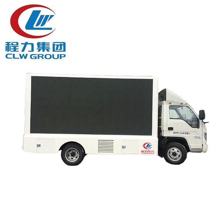 P4 P5 P6 Outdoor Mobile Full Color Display Screen LED Advertising Truck with Stage