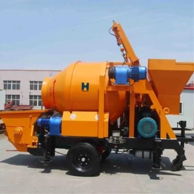 Jbt40 Trailer/ Portable Concrete Mixer Pump with Diesel Engine in High Efficiency