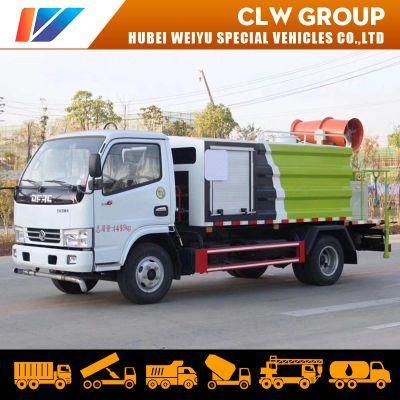 Dongfeng 5000liters Water Bowser Truck with Dust Control Cannon Sprayer Machine