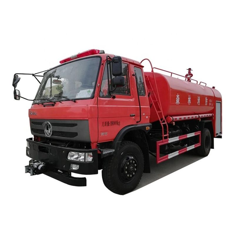 Dongfeng 10, 000 Liters Water Cannon Water Tank Fire Fighting Truck Price, Foam Tanker Fire-Fighting Truck for Sales
