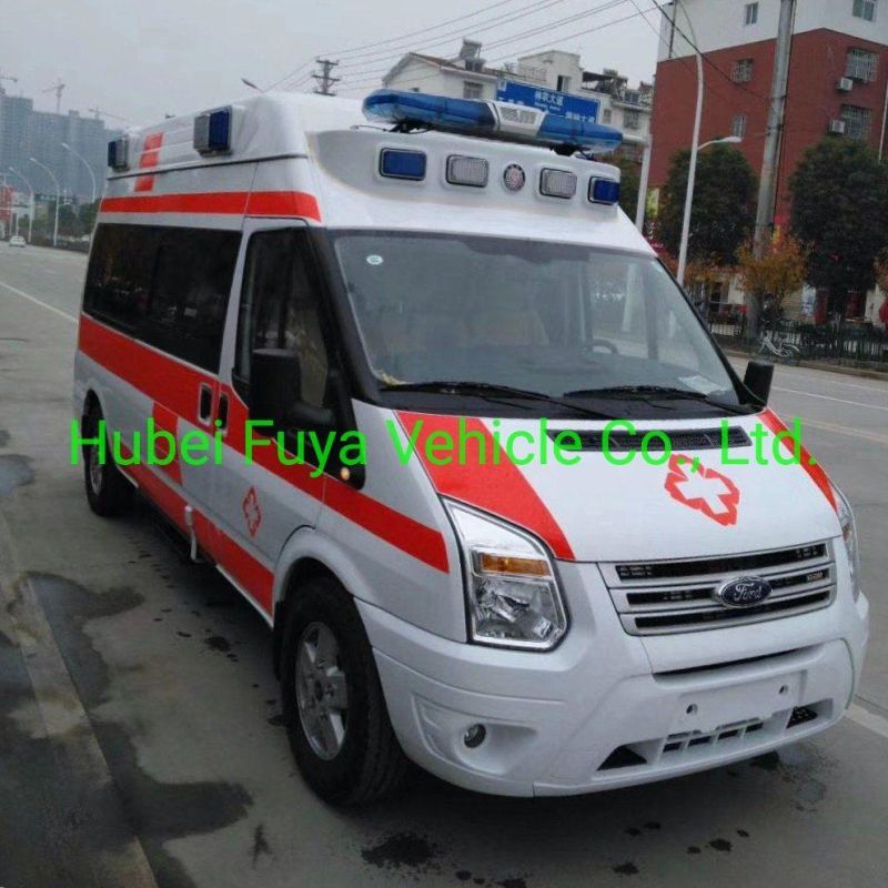 Jmc Diesel Engine Model Emergency Rescue Patient Delivery Ambulance