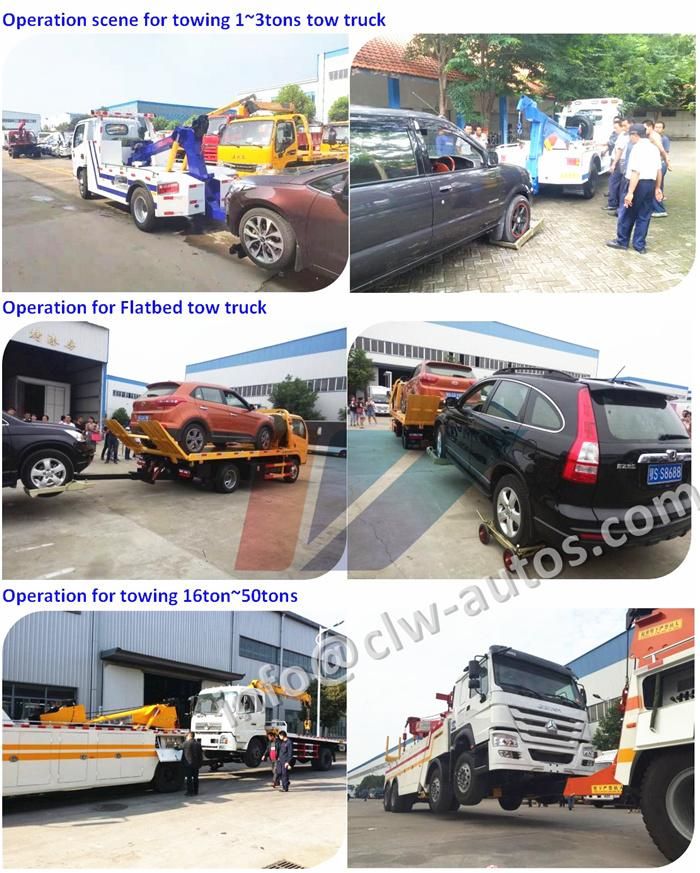 Heavy Duty 30t Road Recovery Truck/Road Wrecker/Tow Truck 30tons Dongfeng 8X4 Breakdown Recovery for Philippines