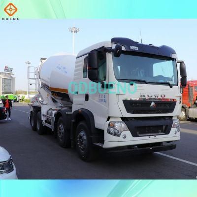 10cbm 8*4 Euro2 Sinotruk HOWO 380HP Left Driving Concrete Mixer Truck