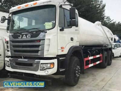 JAC 18cbm 10wheeler Super Waste Suction Industrial Vacuum Sewer Truck