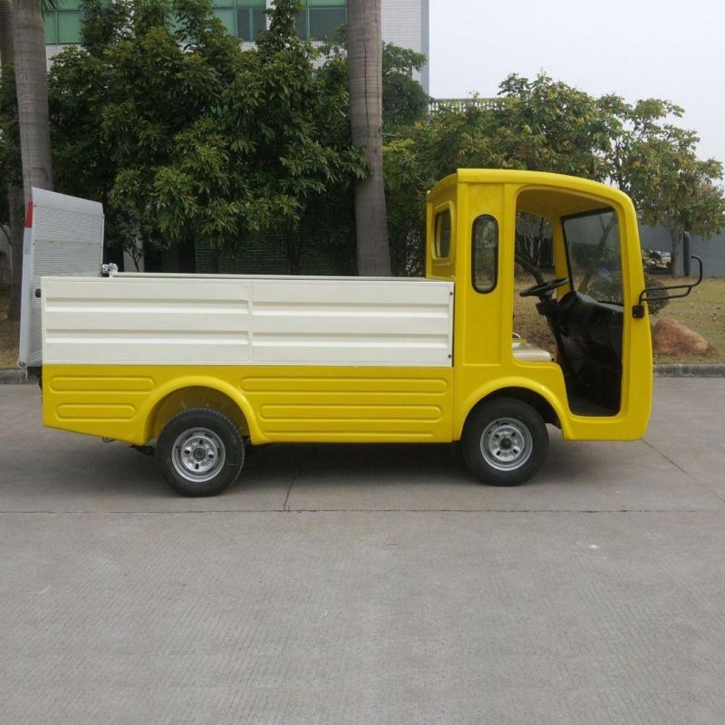 Electric Sightseeing Bus Golf 2 Seater Electric Garbage Collecting Car