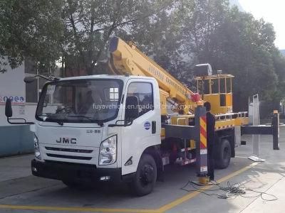 Jmc 16m 18m Telescopic Aerial Lift Truck 20m 22m Manlift Truck Hot Sale for Philippines